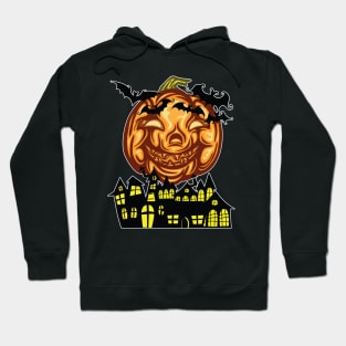 Big Pumpkin Head for Halloween Hoodie